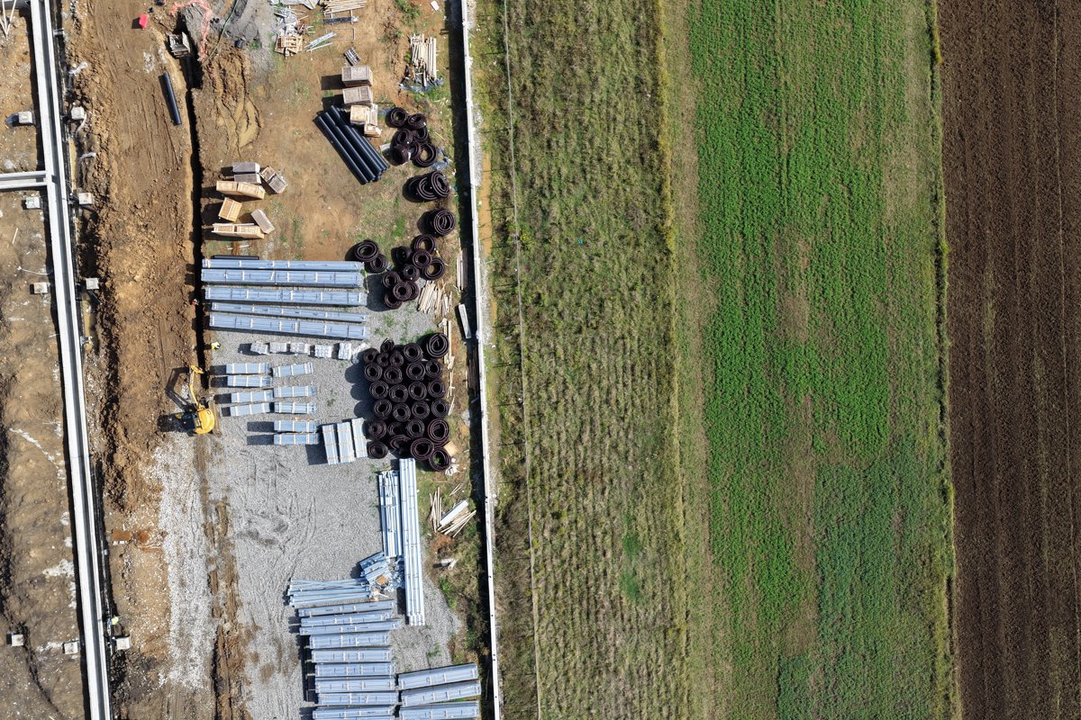 Drone 3d model of Kryezjarr elbasan albania Ujevara Cakallit Waterfall Aerial drone 3d model in Mjekës, Elbasan County, AL