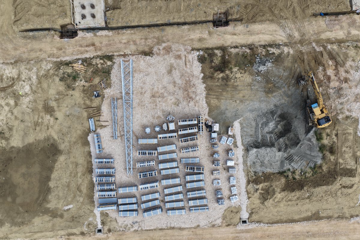 Thumbnail preview for 3D Drone Model of Ost Njësia Operative Kraftwerk Flier in Fier, Fier County, Albania