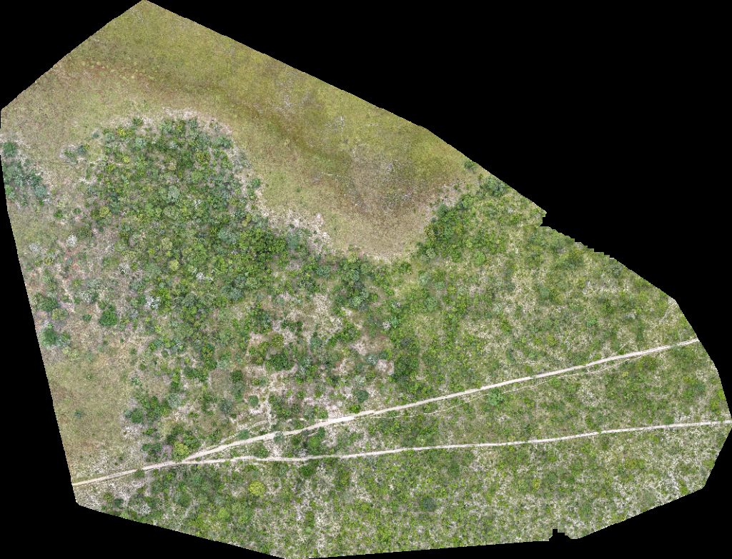 Drone map of Comuna do Pedreira Chemboca Aerial drone map in Lutembo, Moxico, AO