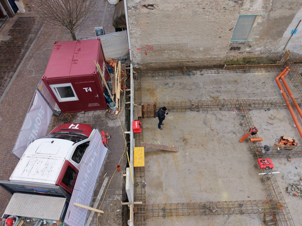 Drone 3d model of Gruppa L Ultima Swatch in service center tulln Aerial drone 3d model in Tulln an der Donau, Niederosterreich, AT