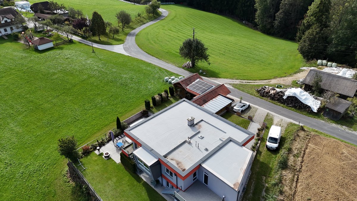 Drone 3d model of Urlaub am Bauernhof Ebner Home of the wild bengals in abzw strallegg Aerial drone 3d model in Birkfeld, Steiermark, AT