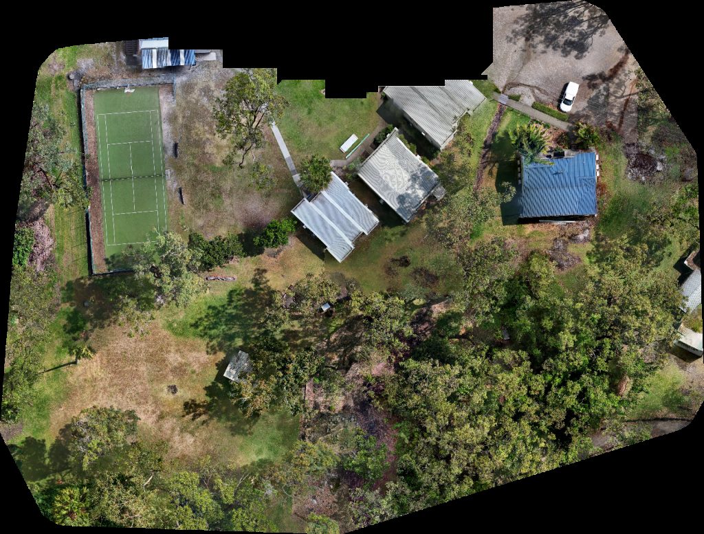 Drone map of CCC Central Coast Heritage Village Residential Park in evans rd Aerial drone map in Canton Beach, Nsw, AU