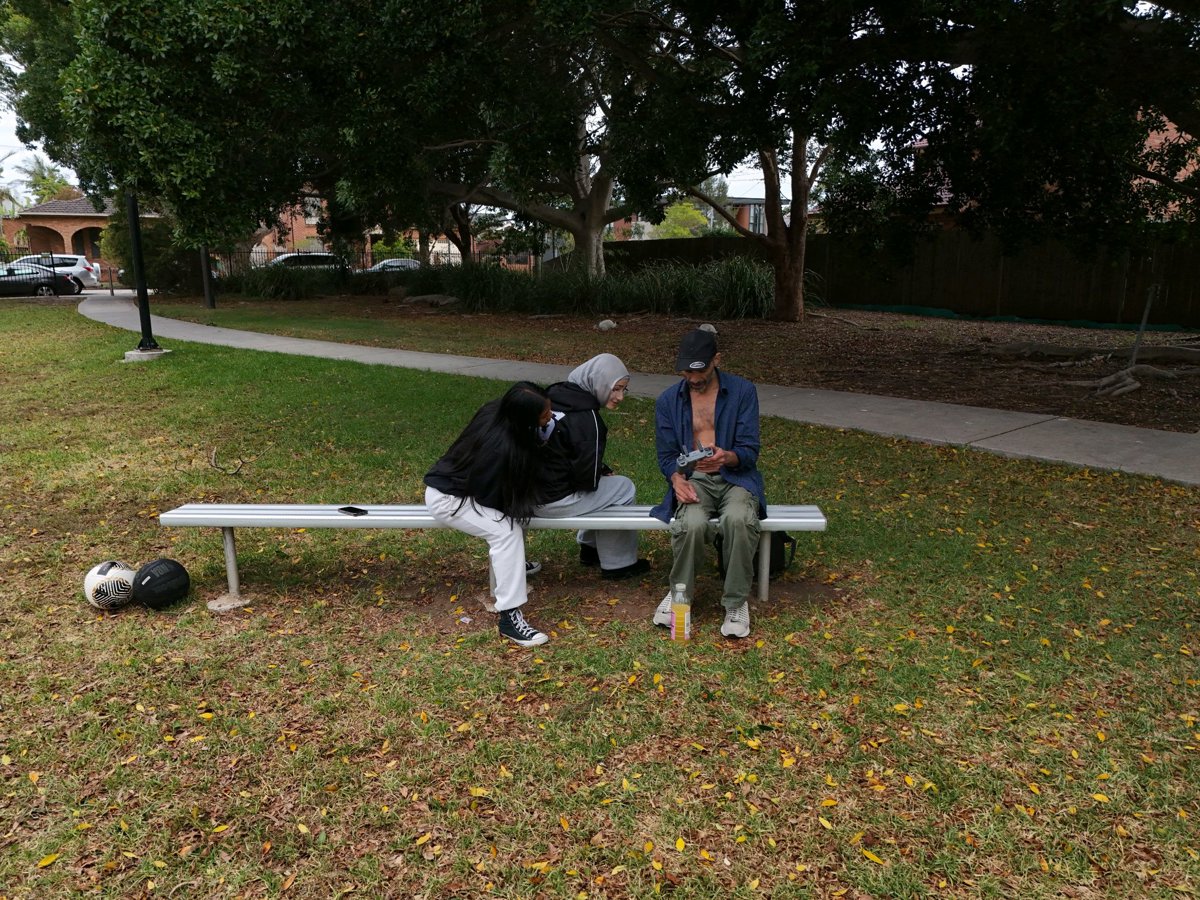 Drone 3d model of Aquatic Centre Cobden Shelley Street Reserve in grant park Aerial drone 3d model in Enfield, Nsw, AU