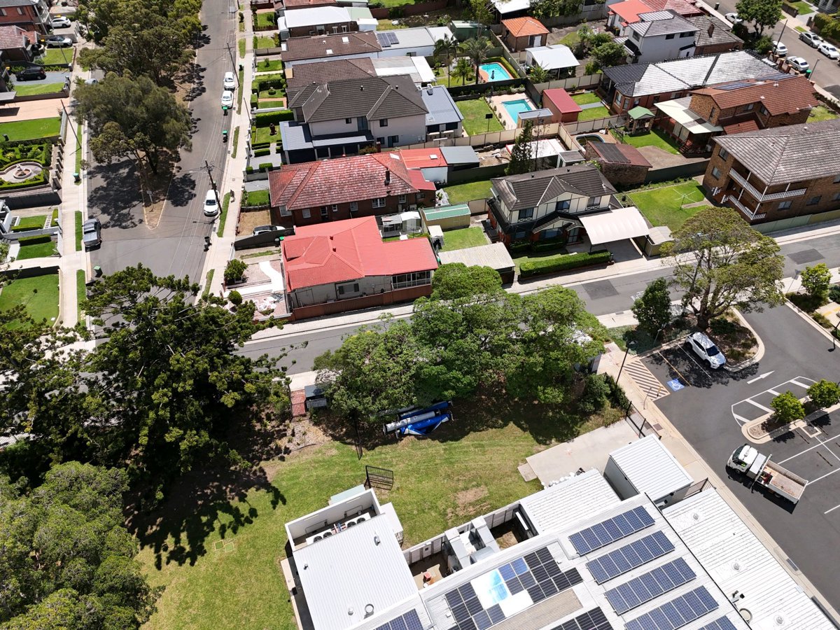 Drone 3d model of Aquatic Centre Grant Park basketball court in grant park Aerial drone 3d model in Enfield, Nsw, AU