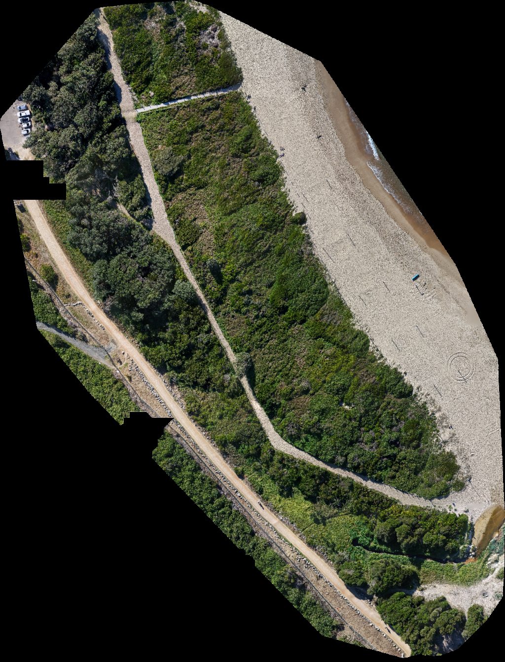 Drone map of Beachvolleyball com au South Surf Life Saving Club in south maroubra Aerial drone map in Maroubra, Nsw, AU