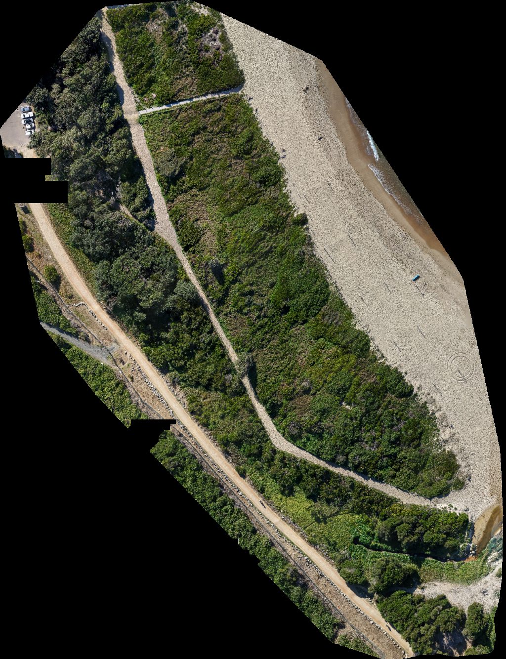 Drone map of Beachvolleyball com au South Surf Life Saving Club in south maroubra Aerial drone map in Maroubra, Nsw, AU