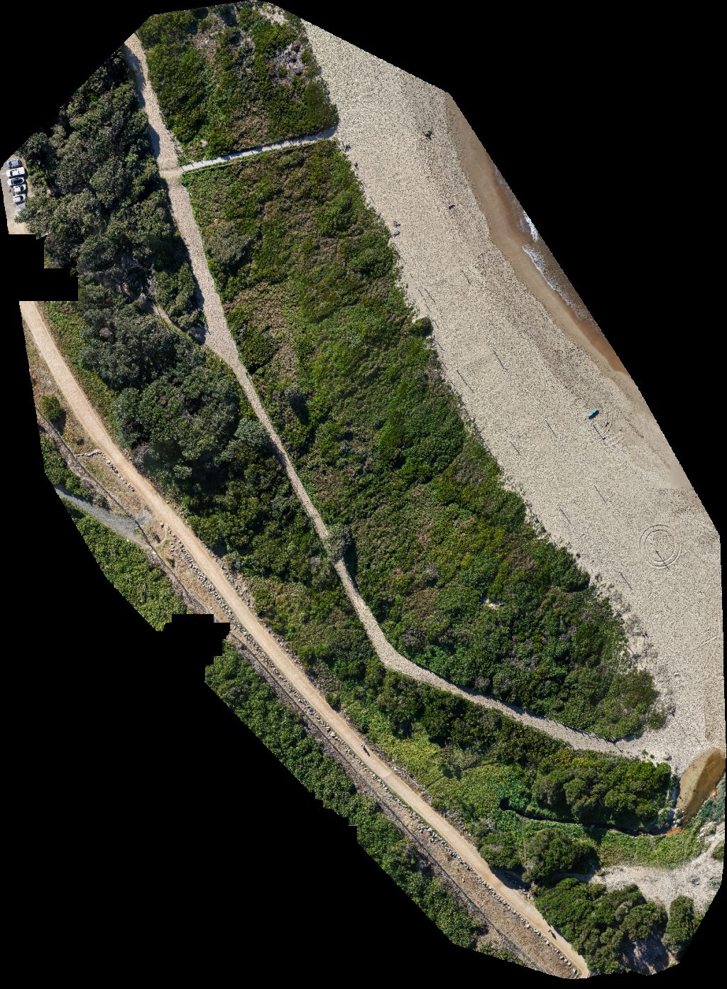 Drone map of Beachvolleyball com au South Surf Life Saving Club in south maroubra Aerial drone map in Maroubra, Nsw, AU