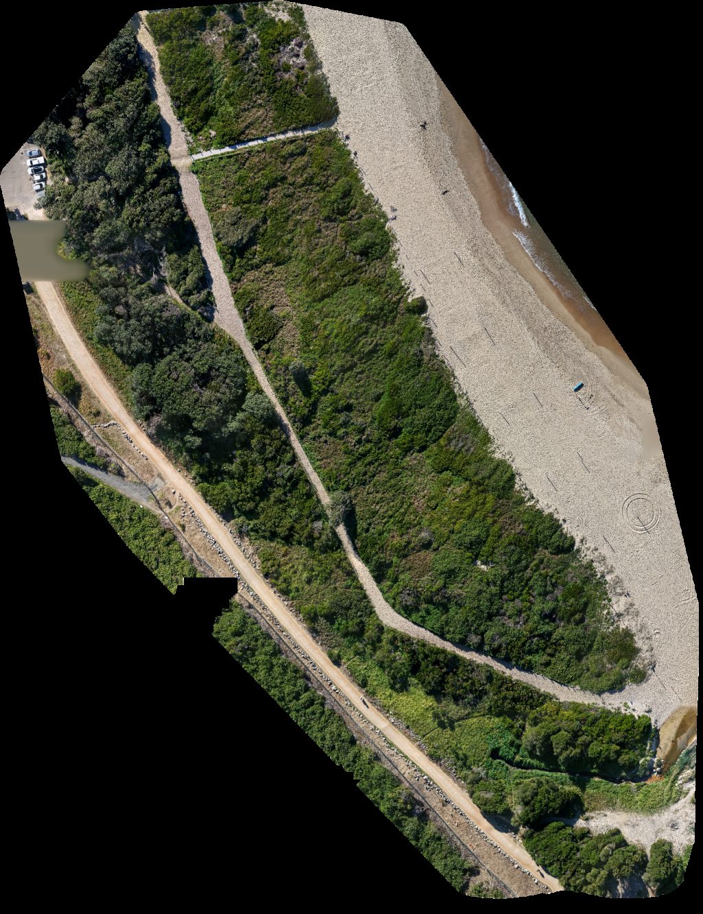 Thumbnail preview for Drone Map of Beachvolleyball Com Au South Surf Life Saving Club in Maroubra, New South Wales, Australia