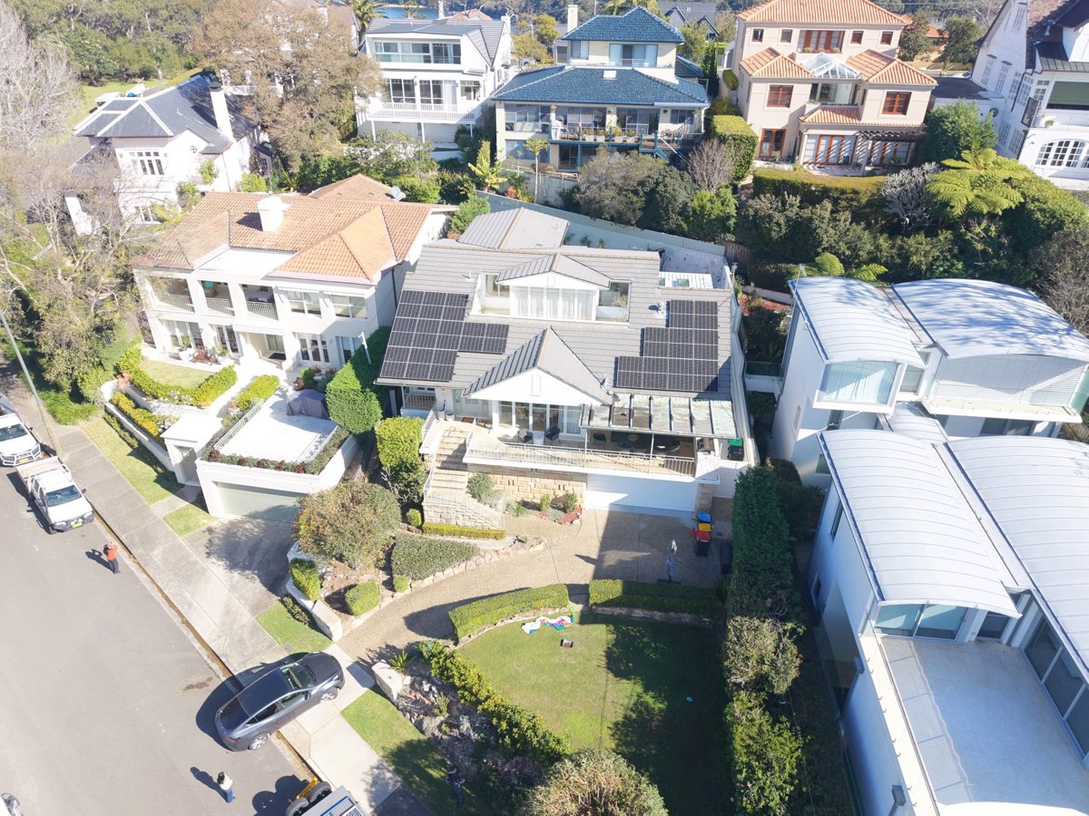 Thumbnail preview for 3D Drone Model of Morella Rd Opp David St Near in Mosman, New South Wales, Australia