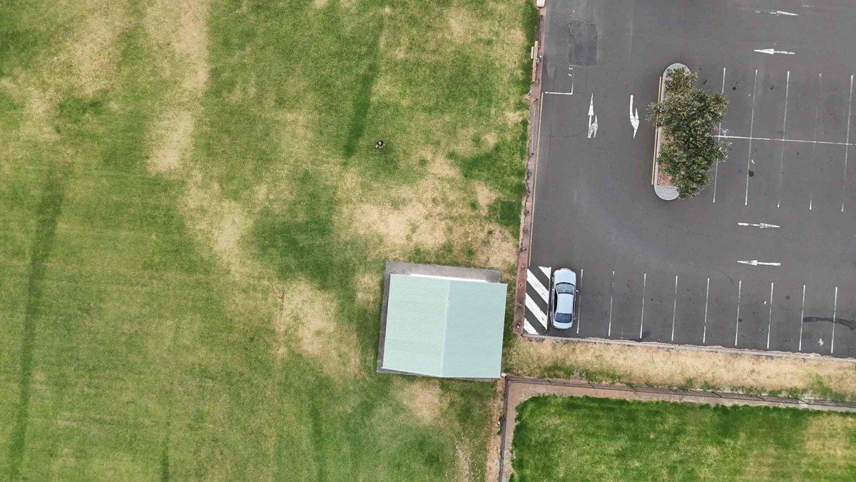 Drone 3d model of TAB Park Sports in towradgi park Aerial drone 3d model in Towradgi, Nsw, AU