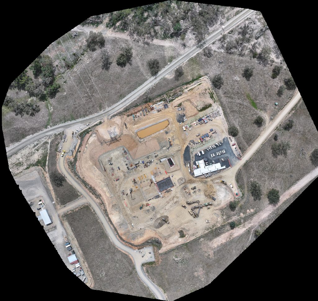 Drone map of Uungula homestead Oxleypark Aerial drone map in Wuuluman, Nsw, AU