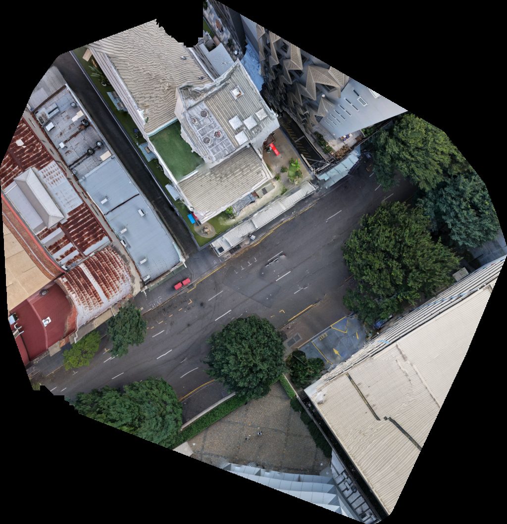 Drone map of SEQEL Contracting Roti Place in car rental brisbane Aerial drone map in Brisbane City, Qld, AU