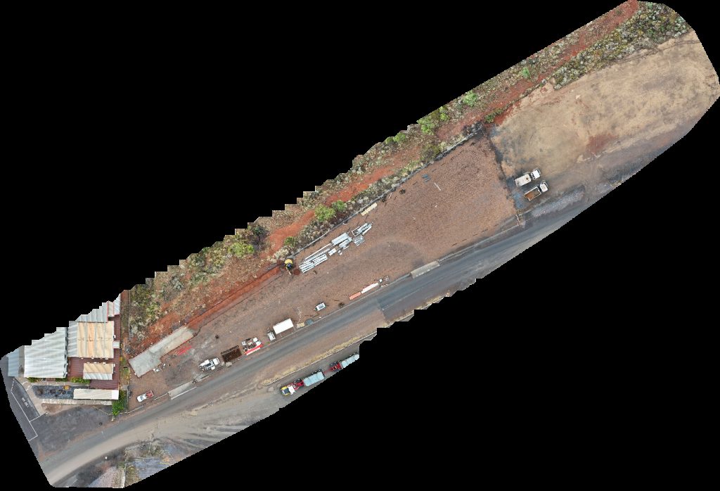 Drone map of MMG Camp Aerial drone map in Dugald River, Qld, AU