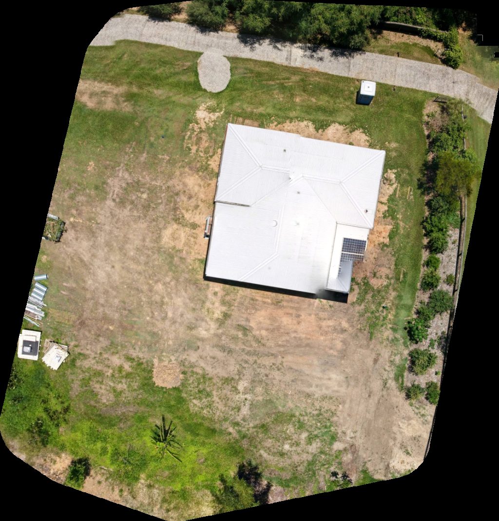 Drone map of Houwen Tiling DIRECT INSULATION SUPPLIES D and Sheet Metal in illawong reserve Aerial drone map in Karalee, Qld, AU