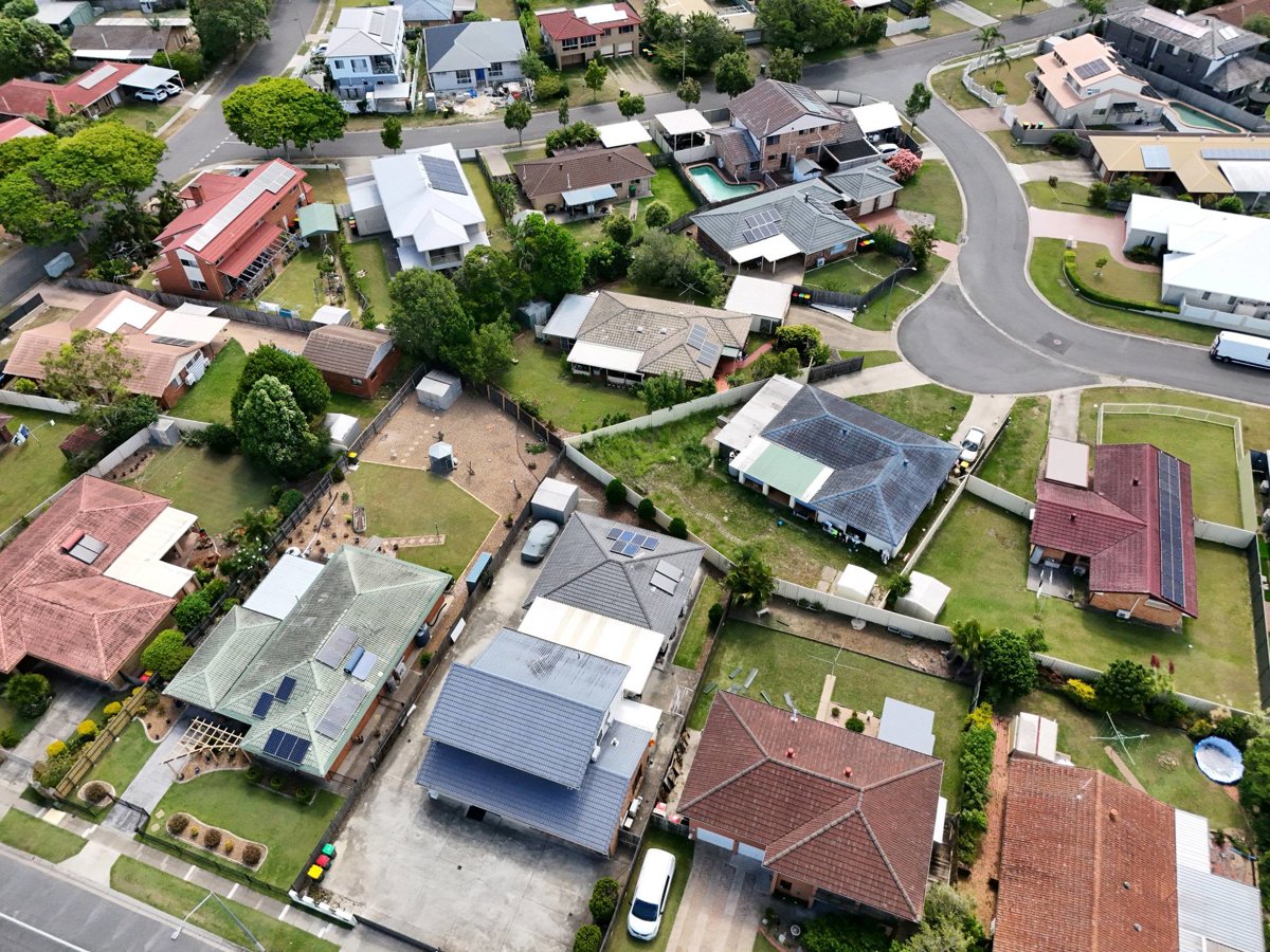 Drone 3d model of Faithful Dental Warrigal Rd at North in warrigal rd Aerial drone 3d model in Runcorn, Qld, AU