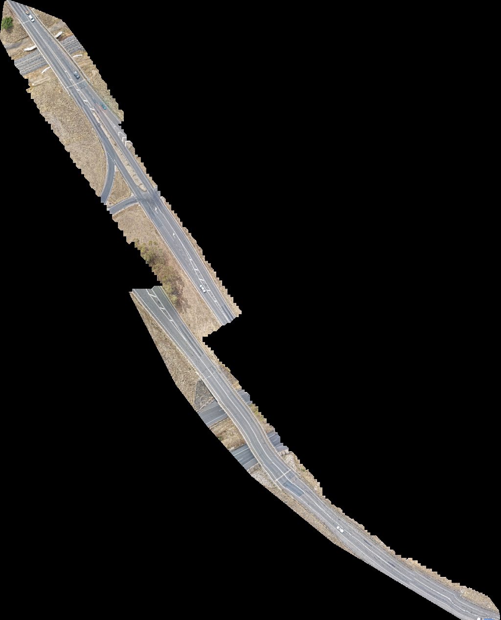 Drone map of XLAM Manufacturing Facility Woolworths Distribution Wodonga Aerial drone map in Barnawartha North, Vic, AU