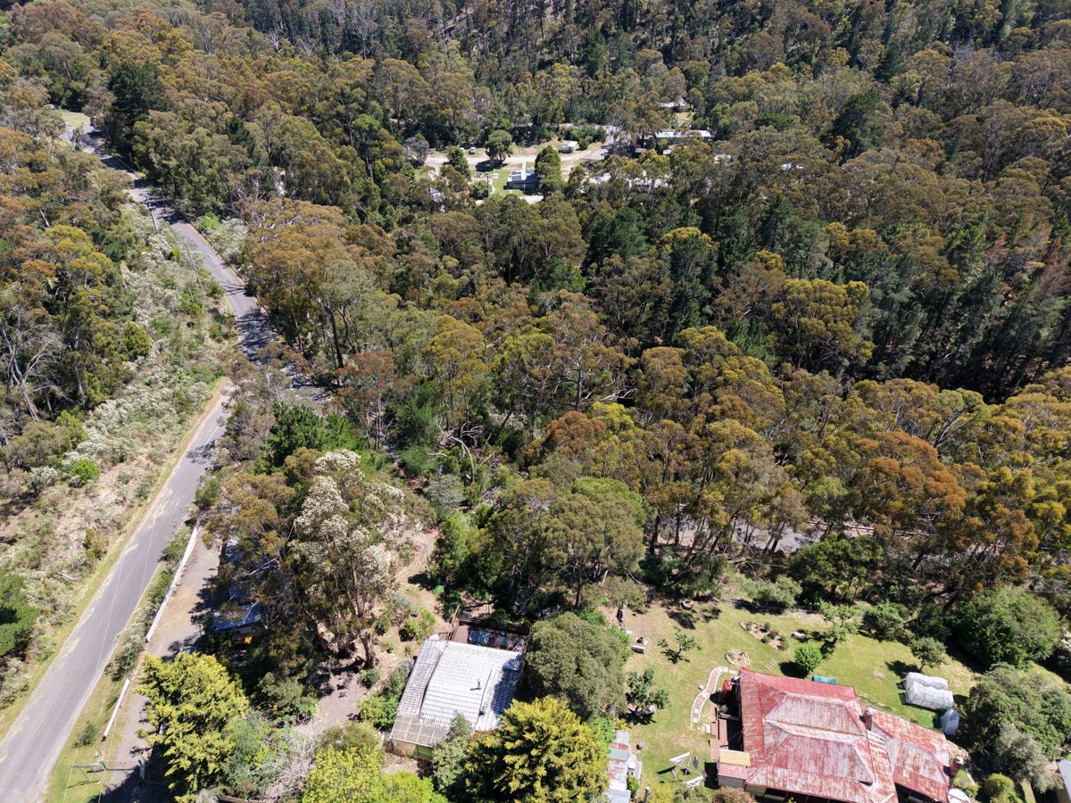 Drone 3d model of Offshore 3DR Coventry Cottage in blackwood mineral springs Aerial drone 3d model in Blackwood, Vic, AU