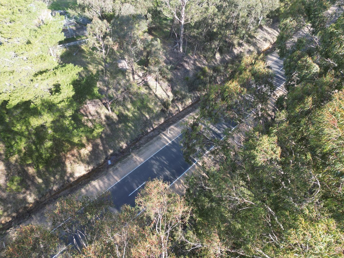 Drone 3d model of Rifle Range Precision Club in buchan rifle range Aerial drone 3d model in Buchan South, Vic, AU