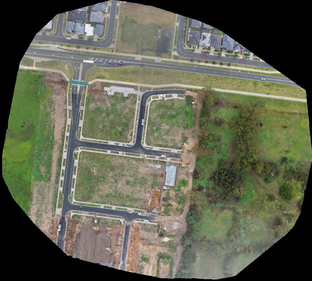 Drone map of Perch Zagros St Hardys Rd Aerial drone map in Clyde North, Vic, AU