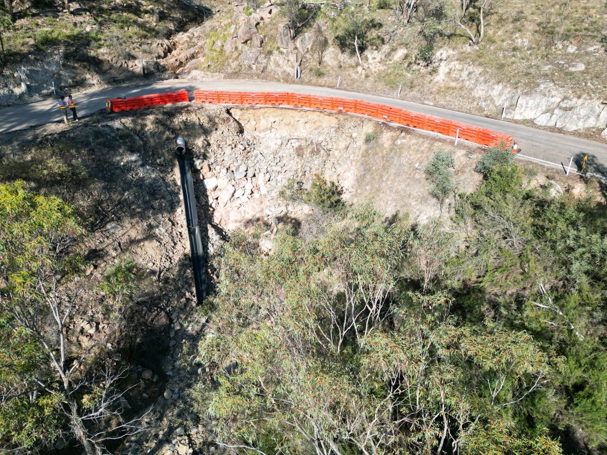 Drone 3d model of Bundarra River Picnic Area Winter Classic Access in campground toilet Aerial drone 3d model in Glen Valley, Vic, AU