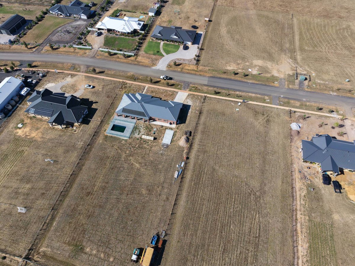 Drone 3d model of Berthon Park McQueen Drive in berthon park Aerial drone 3d model in Inverleigh, Vic, AU