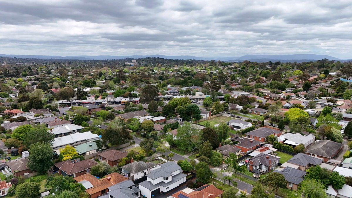Drone 3d model of pingwozza Topwood Timber floor layers in bedford road Aerial drone 3d model in Ringwood, Vic, AU