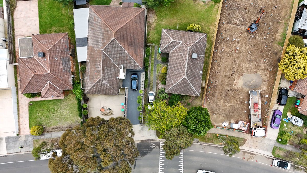 Drone 3d model of Valleyview Dr Karoo Rd Drive in pty ltd Aerial drone 3d model in Rowville, Vic, AU