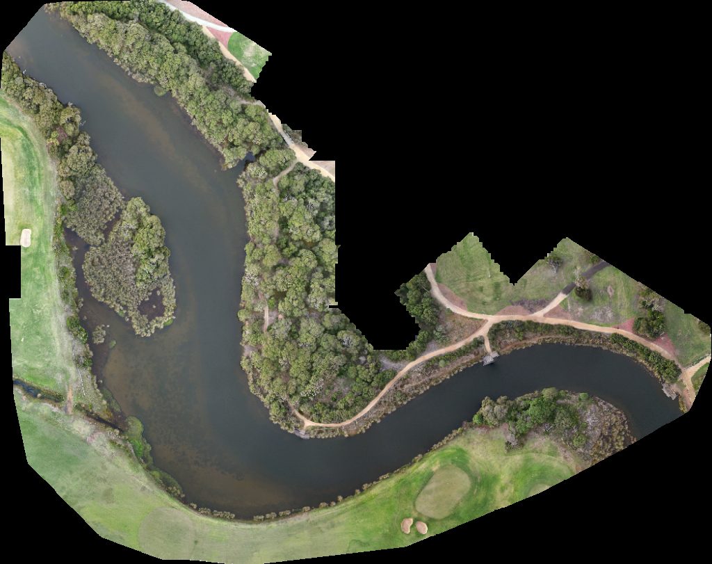 Drone map of Forest and Peak Photography Common in great ocean road Aerial drone map in Torquay, Vic, AU