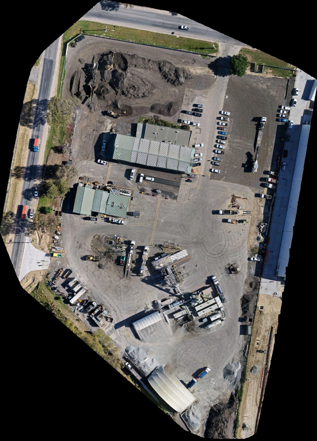 Drone map of Downer Edi Works PTY Ltd Global Kitchens Australia in pty ltd Aerial drone map in Wodonga, Vic, AU
