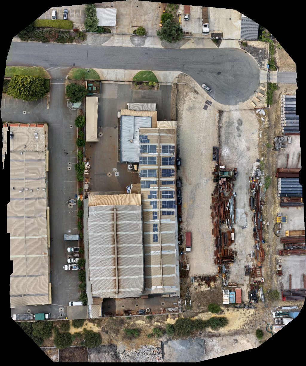 Drone map of ARCH Engineering Raine Horne Rural WA in pty ltd Aerial drone map in Bibra Lake, Wa, AU