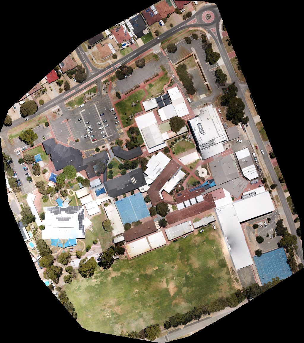 Drone map of Rockingham Toastmasters South Coast Baptist College in south coast baptist Aerial drone map in Waikiki, Wa, AU