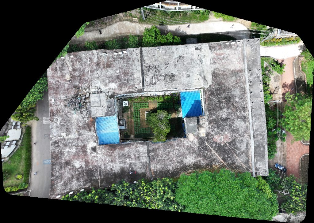 Drone map of Department of Civil Engineering পুরক শল কল্য ণ সম ত in department of Aerial drone map in Pahartali, Chittagong Division, BD