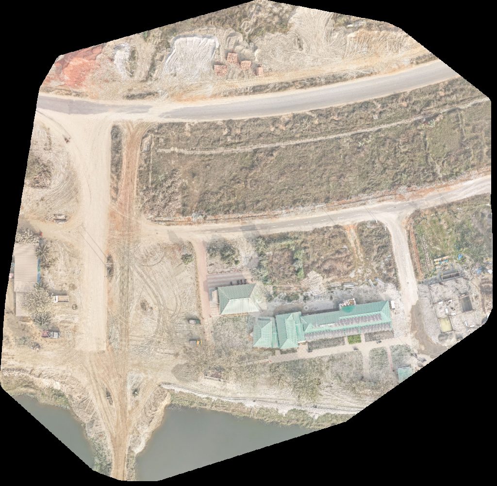 Drone map of Juhaim s farmhouse Lake Breeze Aerial drone map in Jalshiri Abason, Dhaka Division, BD