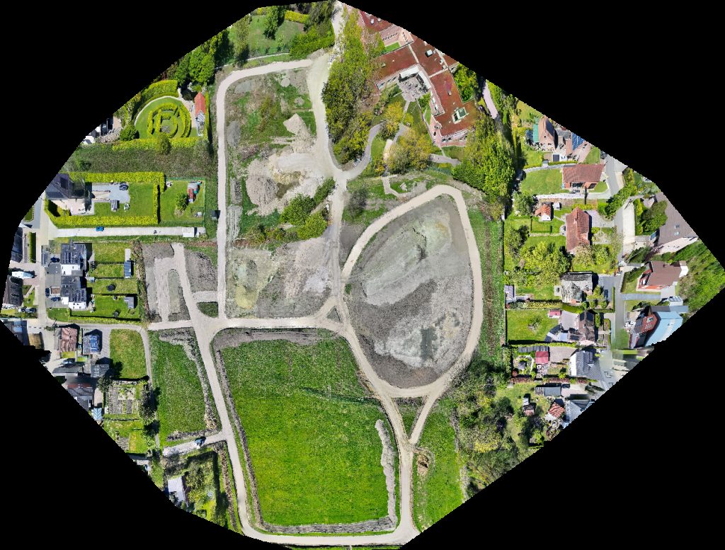 Drone map of Hondentrimsalon Chien Chic Aerial drone map in Hulshout, Vlaanderen, BE