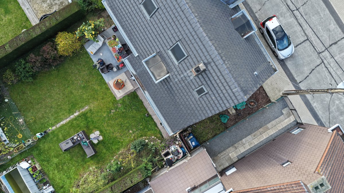 Drone 3d model of Franse Bernadette Station Leupegem in Leupegem Aerial drone 3d model in Oudenaarde, Vlaanderen, BE