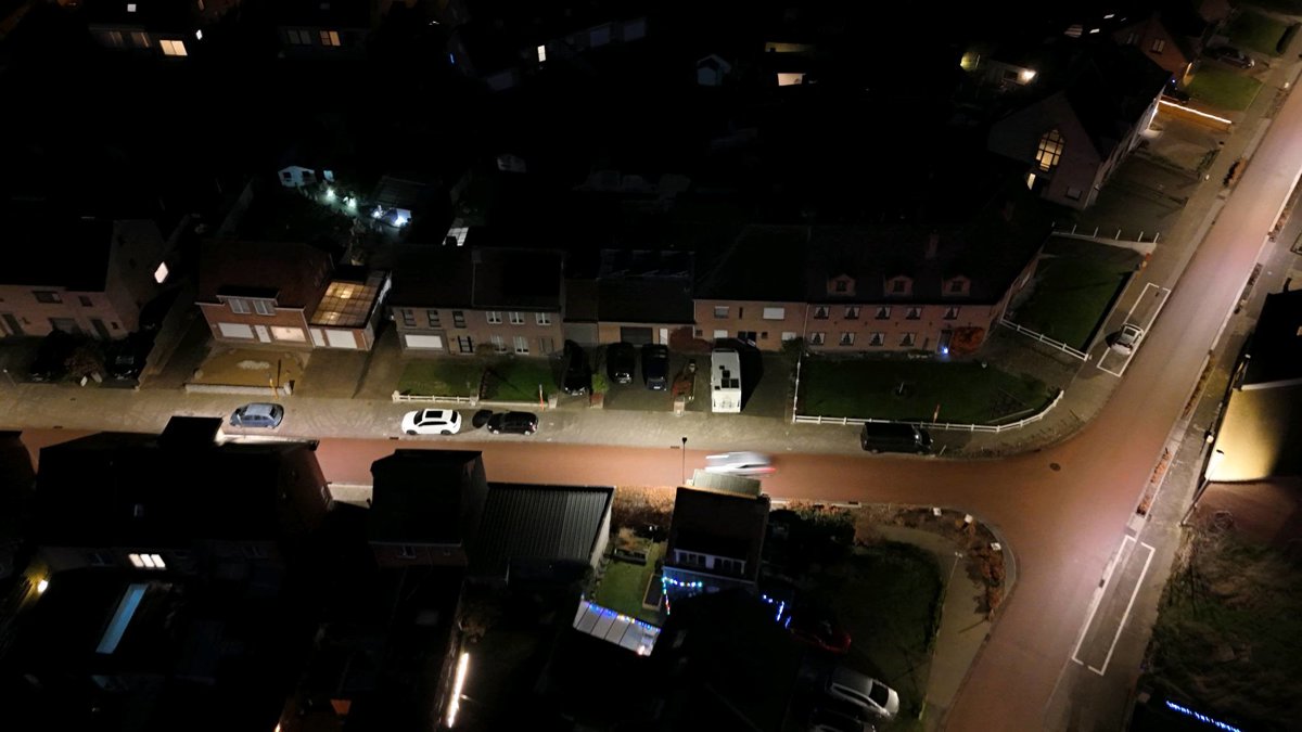 Drone 3d model of Bouwonderneming Rodrigus Philippe Grisar psycholoog psychotherapeut in Nieuwkerken-Waas Aerial drone 3d model in Sint-Niklaas, Vlaanderen, BE