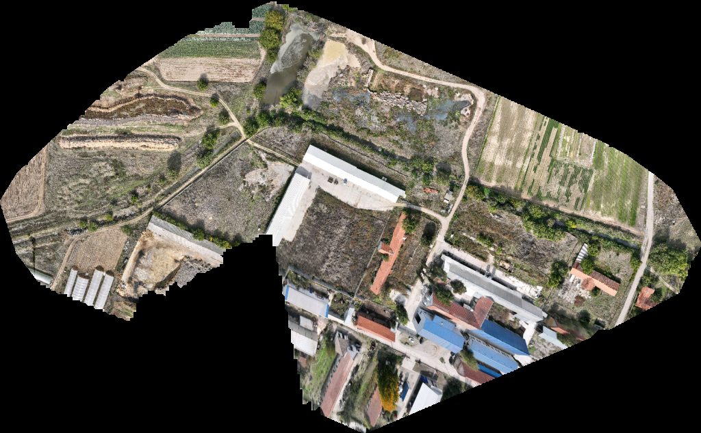 Drone map of Зеленчукови градини ХРИСТОЗОВИ Монпласт ЕООД Aerial drone map in Popovitsa, Plovdiv Province, BG