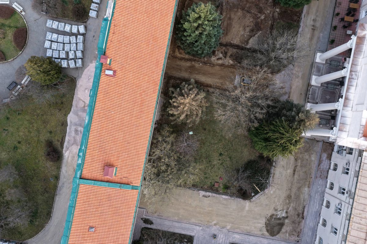 Drone 3d model of Icon Films B2Y Productions in м. Национален Киноцентър Aerial drone 3d model in Sofia, Sofia City Province, BG