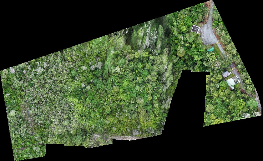 Drone map of Surau Office Berakas Forest Reserve Recreational Park in berakas forest reserve Aerial drone map in Bandar Seri Begawan, Brunei Muara District, BN