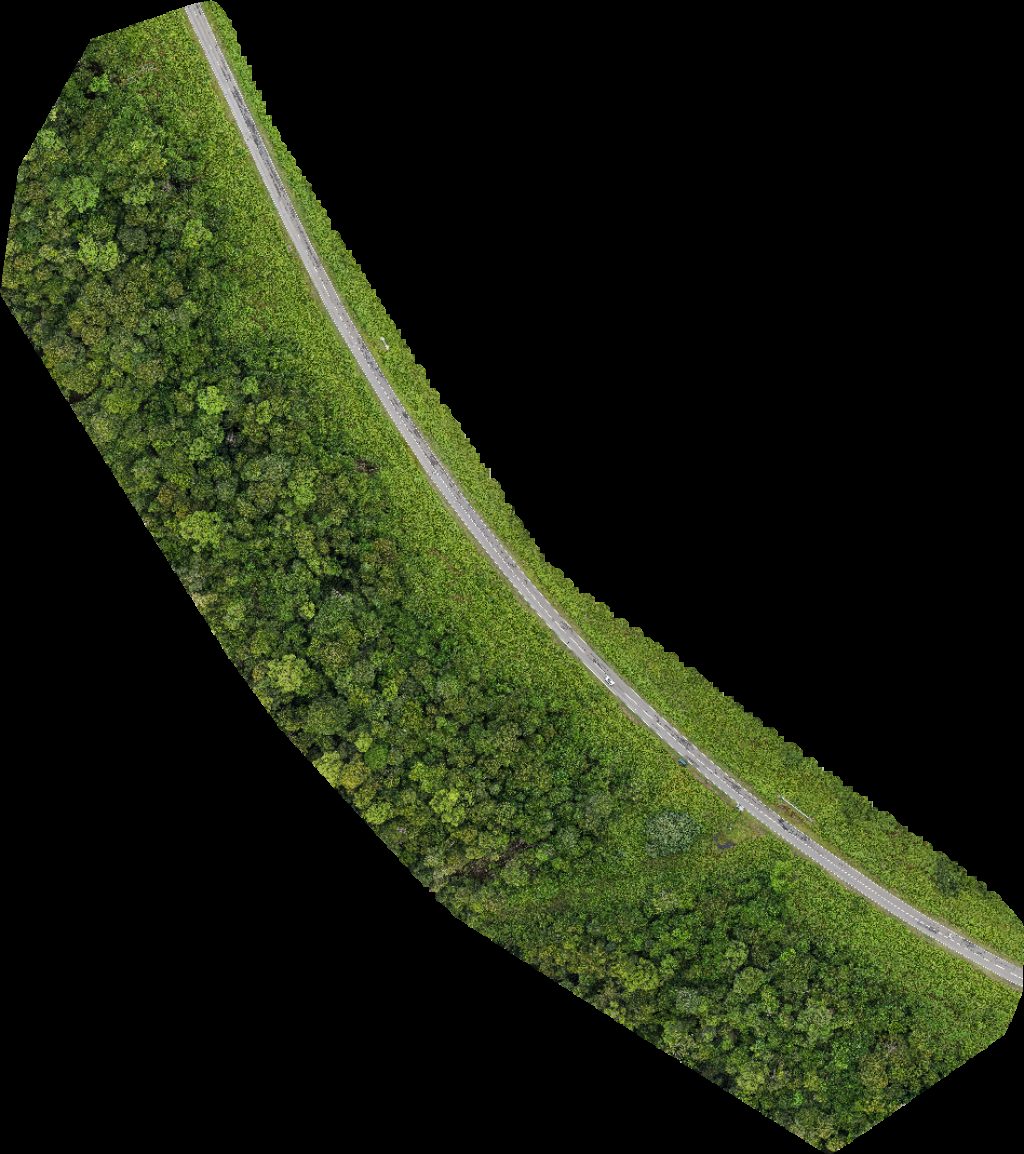 Drone map of Asam Paya BSP Rasau Station in sdn bhd Aerial drone map in Kuala Belait, Daerah Belait, BN