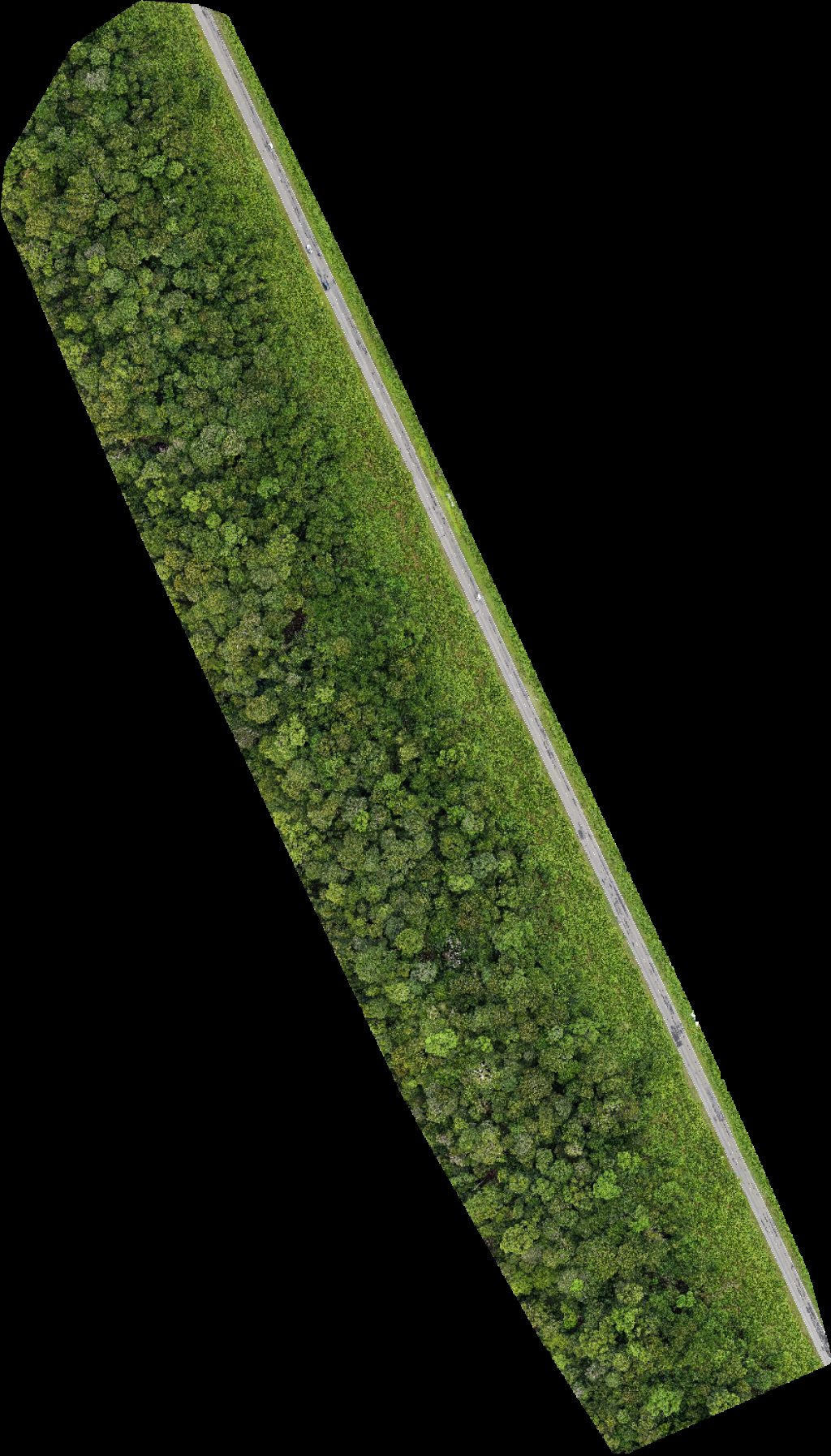 Drone map of Asam Paya BSP Rasau Station in sdn bhd Aerial drone map in Kuala Belait, Daerah Belait, BN