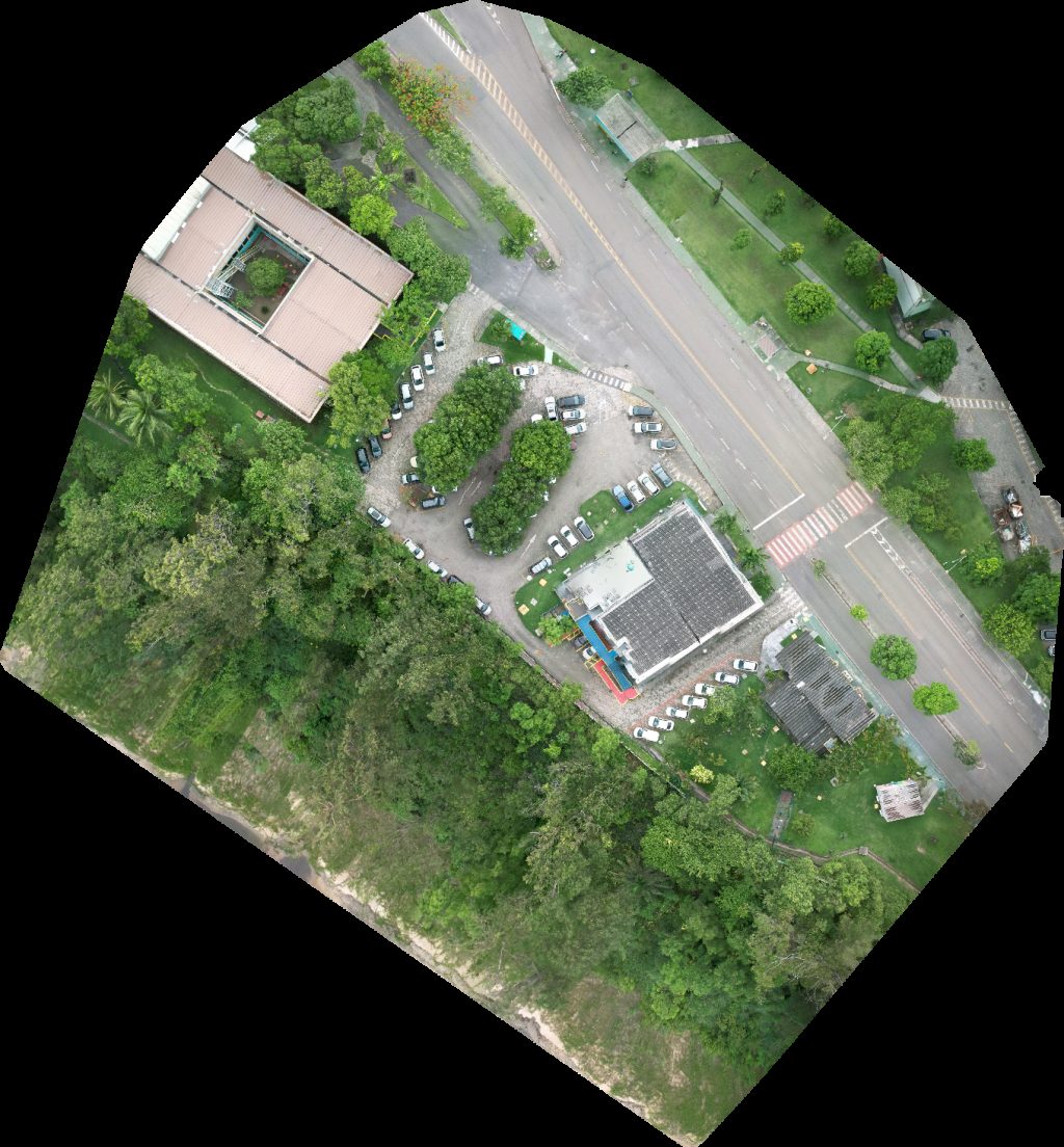 Drone map of Edifício Israel Davi Rosemberg CPD Ricardo Ballvé in Parque Industrial Aerial drone map in Vitória, Es, BR