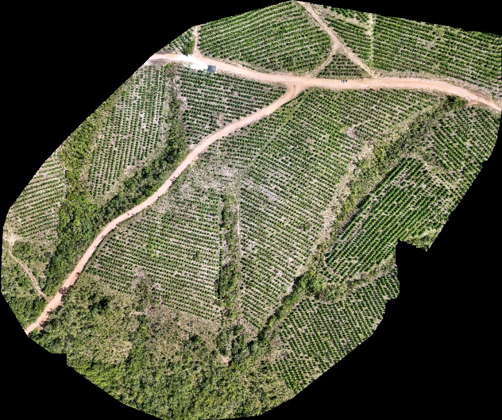 Drone map of VP ECOPLANALTO FLORESTAMENTO Fazenda Bela Vista in da prata Aerial drone map in Catalão, Go, BR
