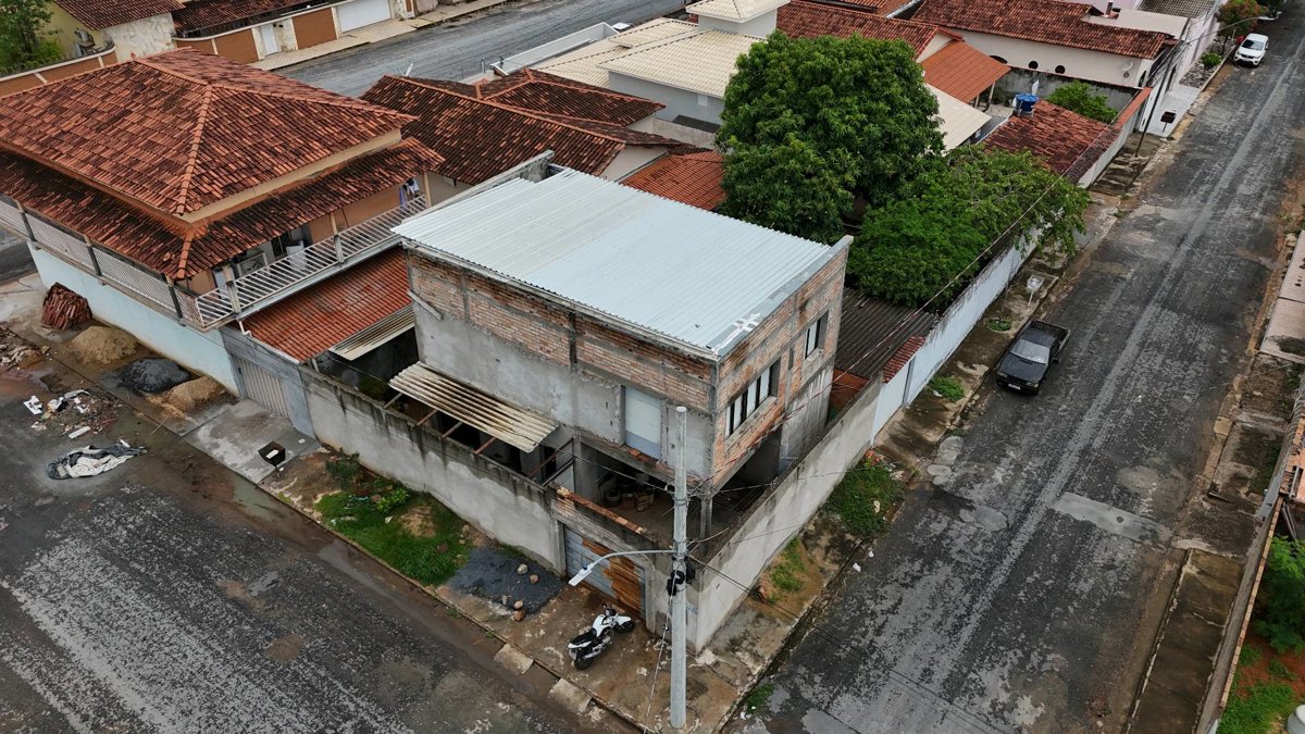 Drone 3d model of Mapideia Rádio Guaicuí 99 5 FMzRadio Guaicui Aerial drone 3d model in Várzea da Palma, Mg, BR