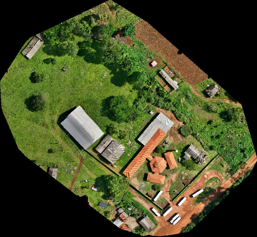 Drone map of EMF Fernão Dias Paes Igreja assembleia de Deus 621 km50 in assembleia de deus Aerial drone map in Governador Jorge Teixeira, Ro, BR