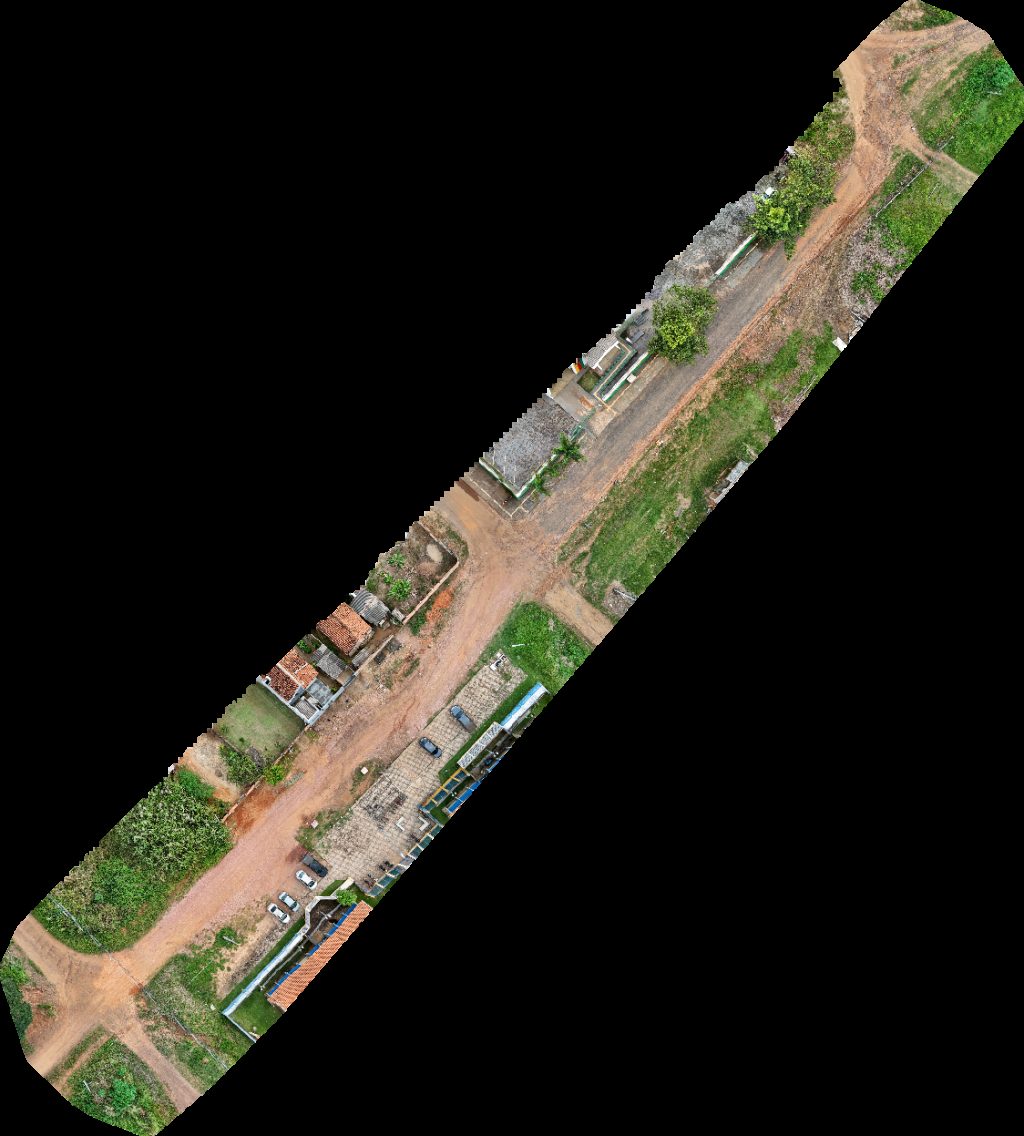 Drone map of Escola Municipal Armindo Ferreira Fraga Campo dos peladeiros Aerial drone map in Governador Jorge Teixeira, Ro, BR
