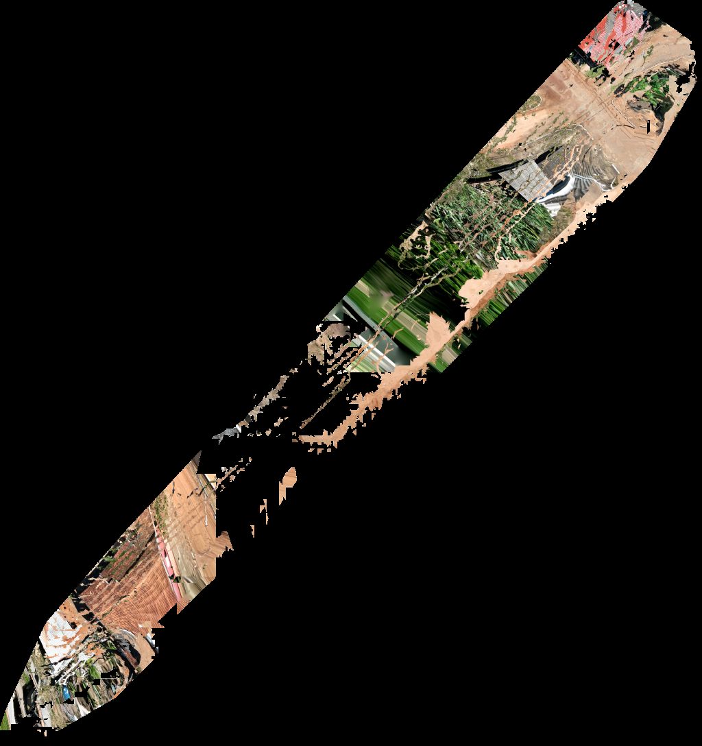 Drone map of Escola Municipal Armindo Ferreira Fraga Unidade Básica de Saúde Ivanicio Joaquim Santana Aerial drone map in Governador Jorge Teixeira, Ro, BR