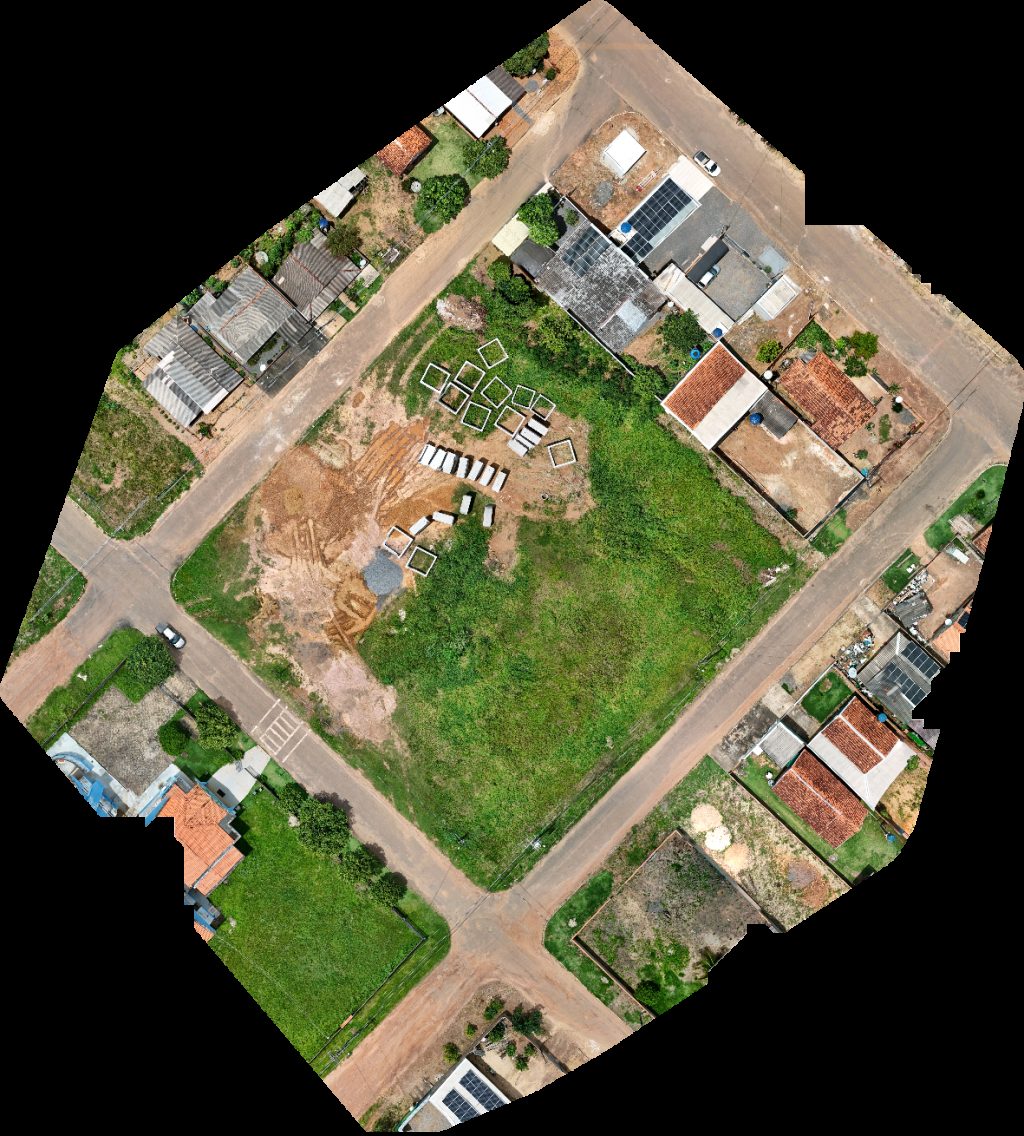 Drone map of Lava Jato Topcar Aerial drone map in Governador Jorge Teixeira, Ro, BR