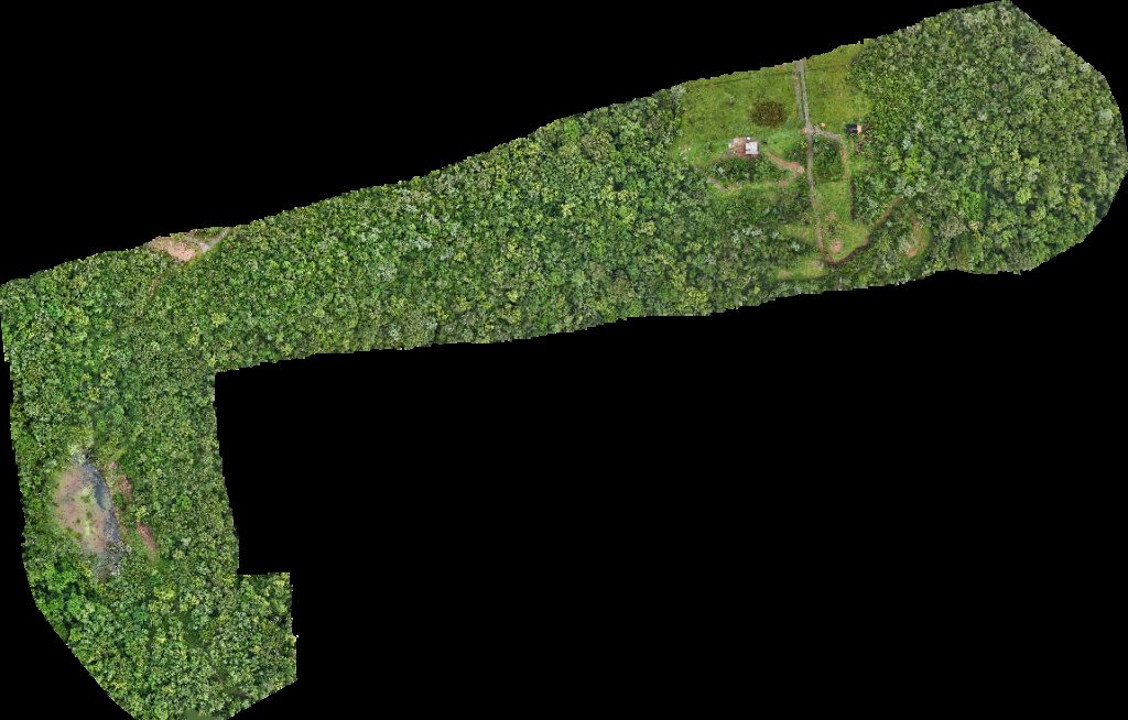 Drone map of PICOS Trekking Cascata das Andorinhas in soldados sebold Aerial drone map in Alfredo Wagner, Sc, BR