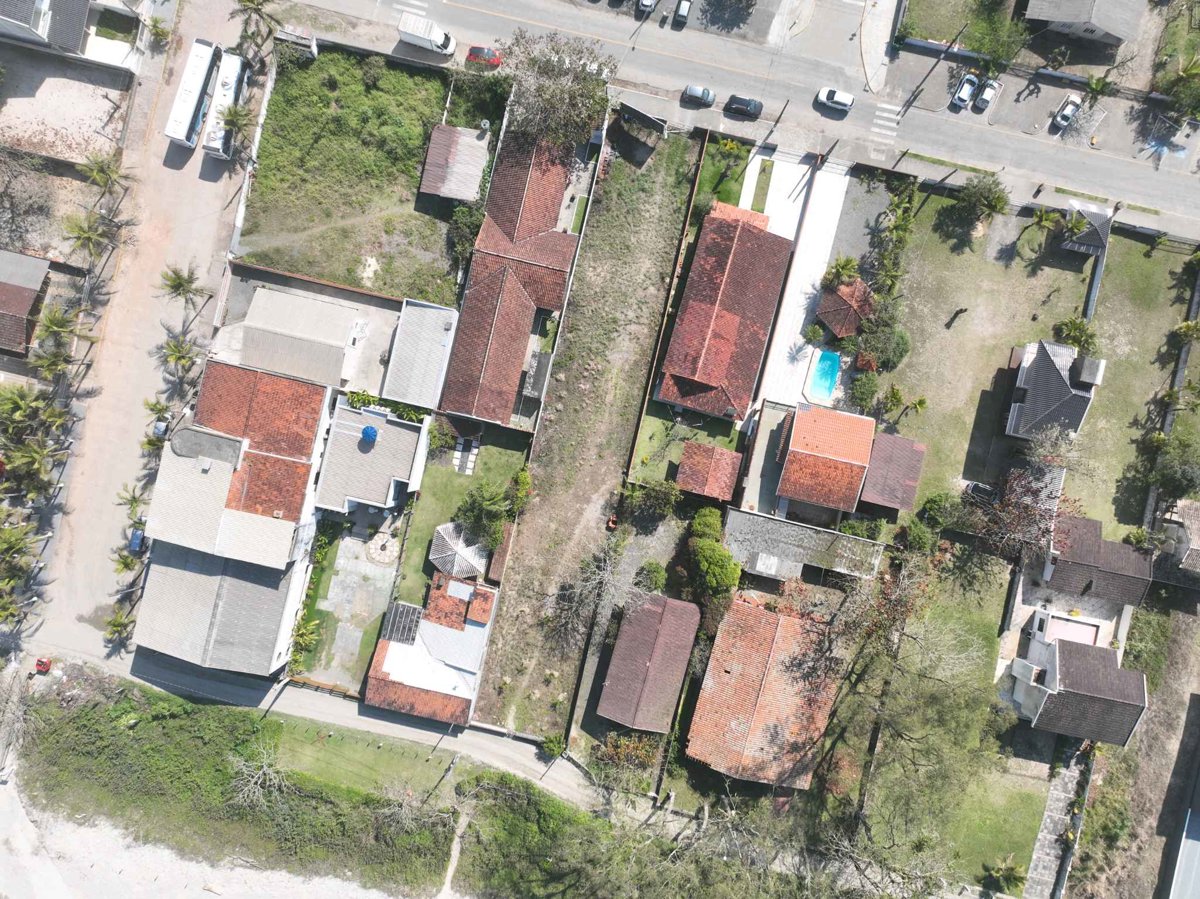 Drone 3d model of Hotel Pousada da Barra UBS Família do Saí in Barra do Saí Aerial drone 3d model in Itapoá, Sc, BR